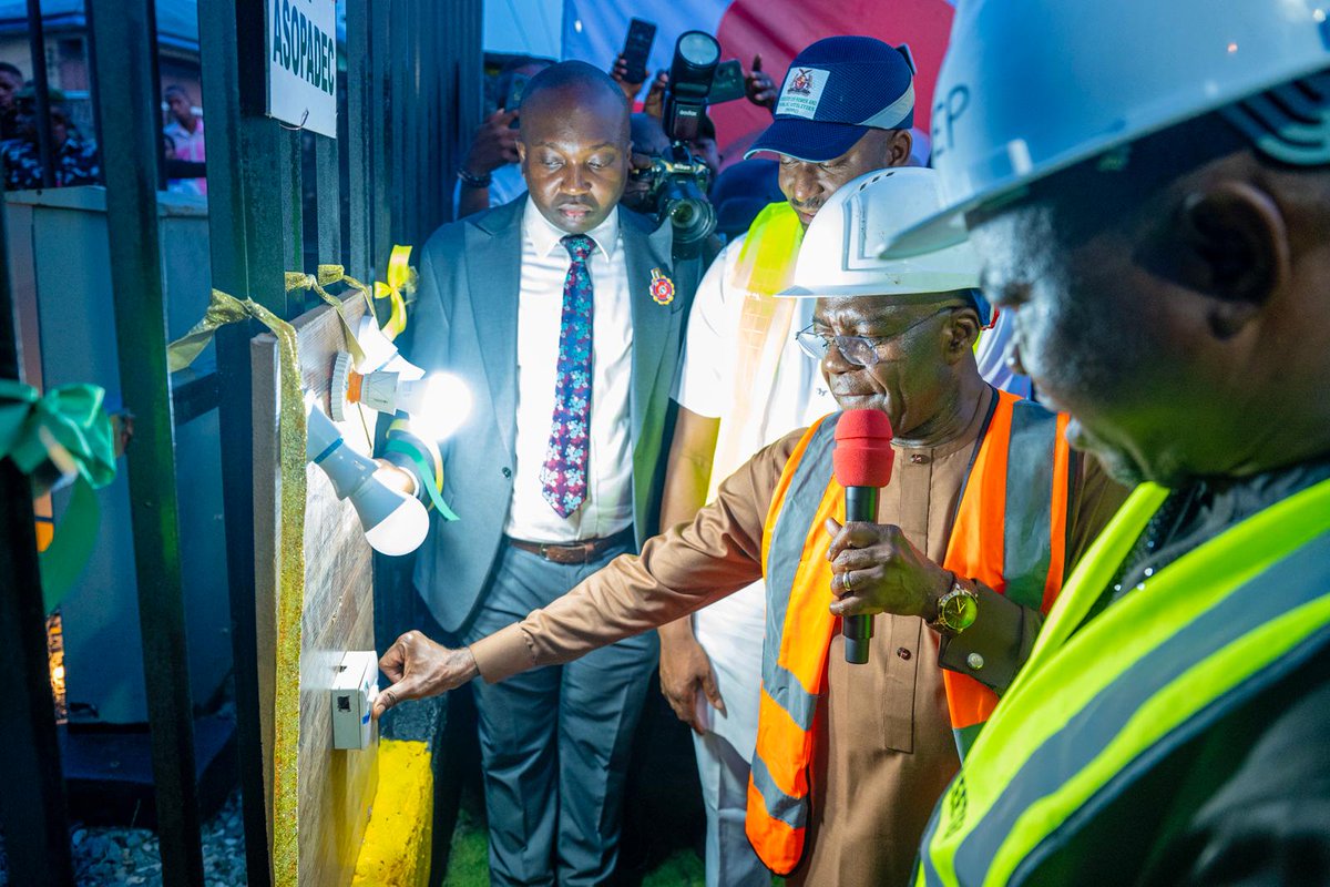 Alex Otti is now extending electricity beyond Abia’s borders, powering communities in other states through Aba Power.

This guy is far ahead of his peers in so many ways.