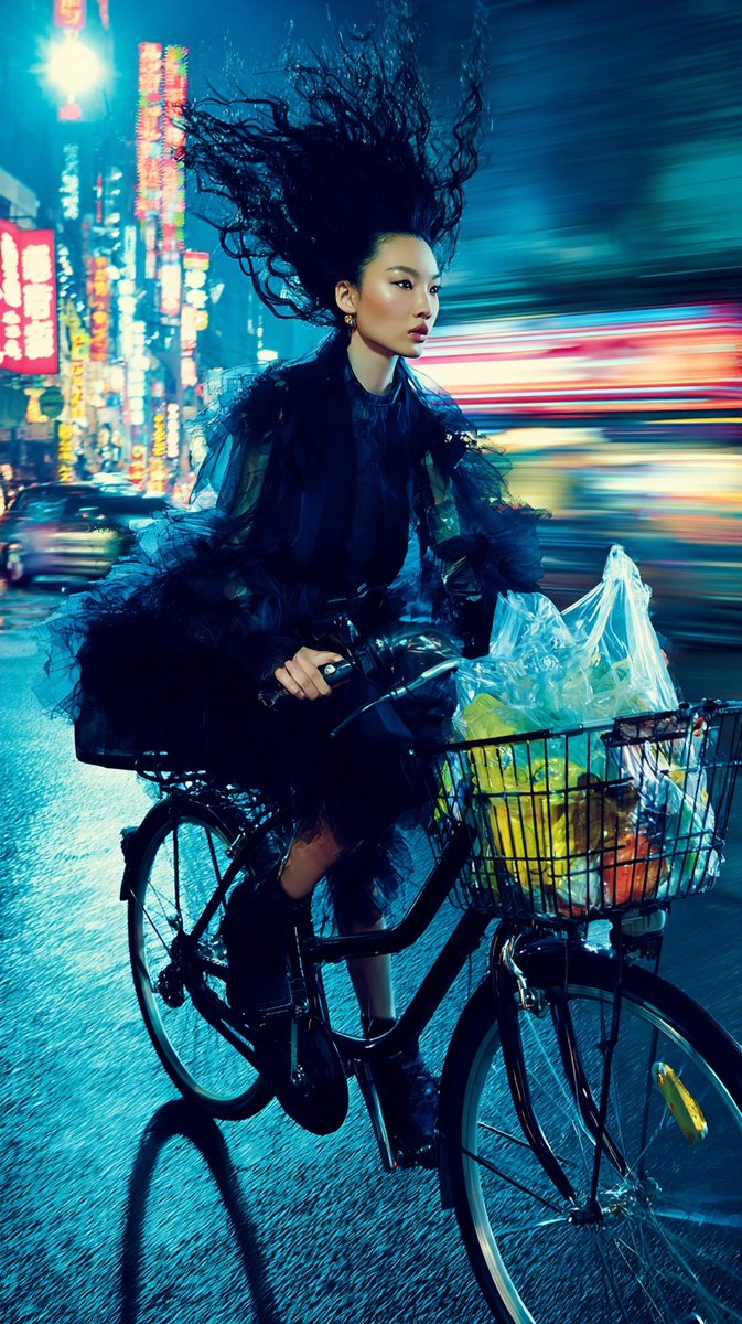 ryo1_74's tweet photo. 夜に駆ける。バクチク。
#bycycle #night #AIart https://t.co/WL13OF6fzl