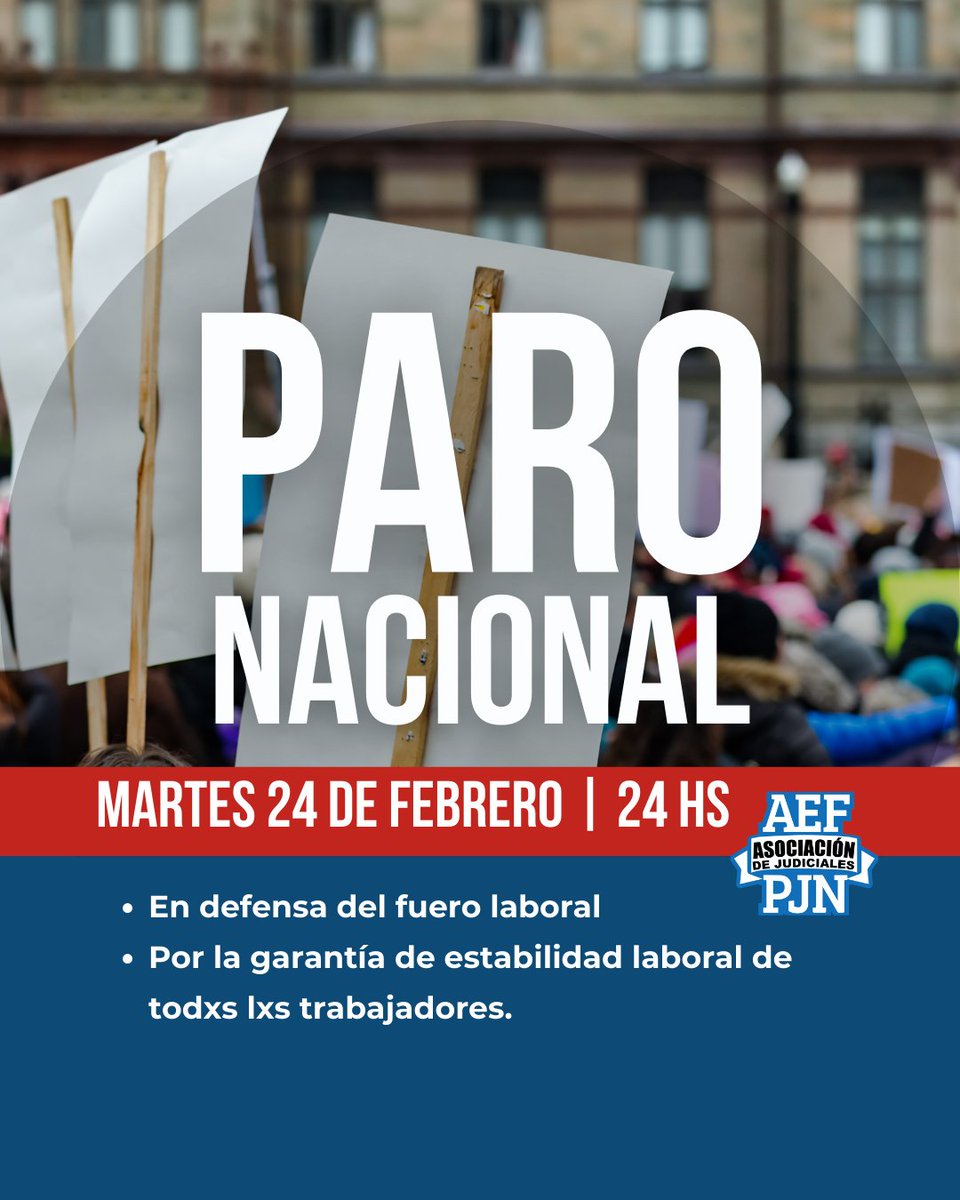 de_judiciales's tweet photo. Seguimos luchando por nuestros derechos. ¡Súmate! 💪🏼

Asociación de Judiciales
Tu gremio https://t.co/yPt5hZqvvS