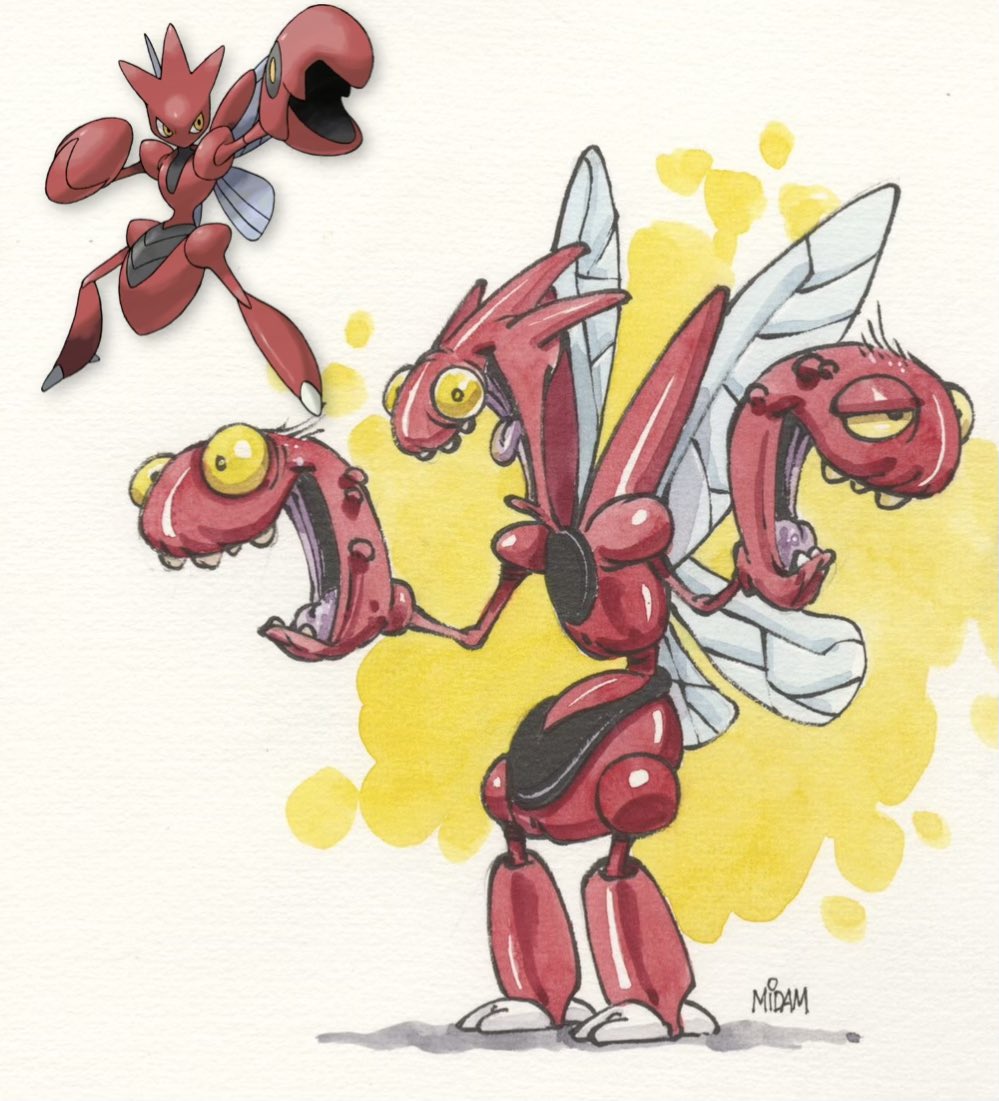 cisayox #scizor #ハッサム