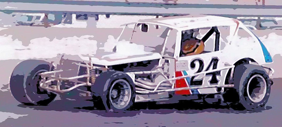 RaceChaser77's tweet photo. Will Cagle #Art @SuperDIRTWeek #Syracuse #NYSFairgrounds #70s #gremlin #dirtmodified https://t.co/Uzzcrx6gj2