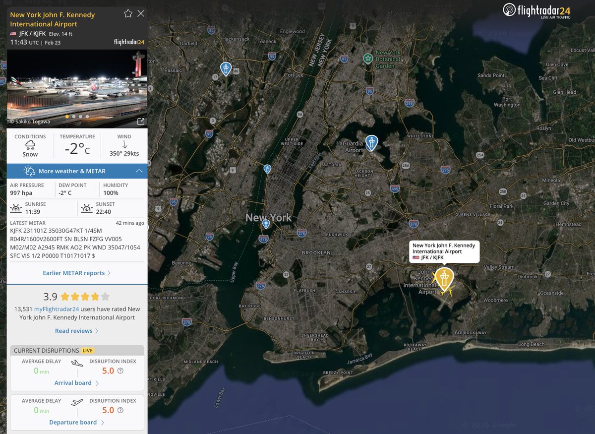 Flightradar24 tweet media