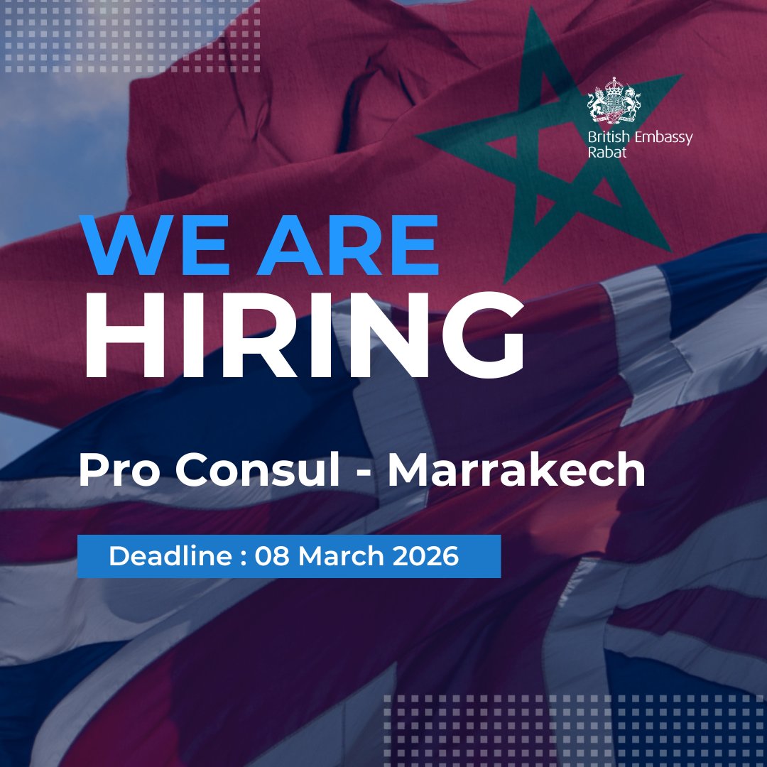 UK in Morocco tweet media