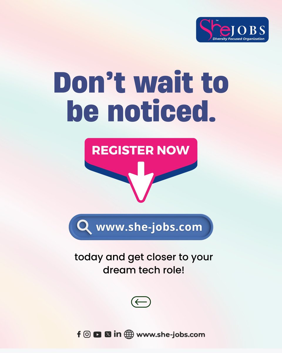 SheJobs-Jobportal for Women tweet media