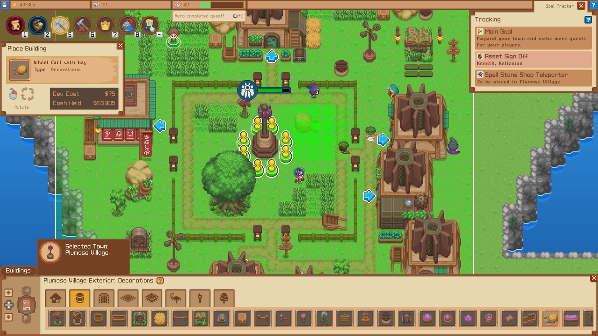 SpringloadedDev's tweet photo. The Let's Build a Dungeon Next Fest demo is LIVE!

Play our game dev sim meets RPG builder to:

🏘️ Design and build your own game world
🖌️ Draw your own character sprites
📖 Tell your own stories and craft quests
🕹️ Playtest the games you make
💰 Run your own game studio https://t.co/dgvVsi4Fan