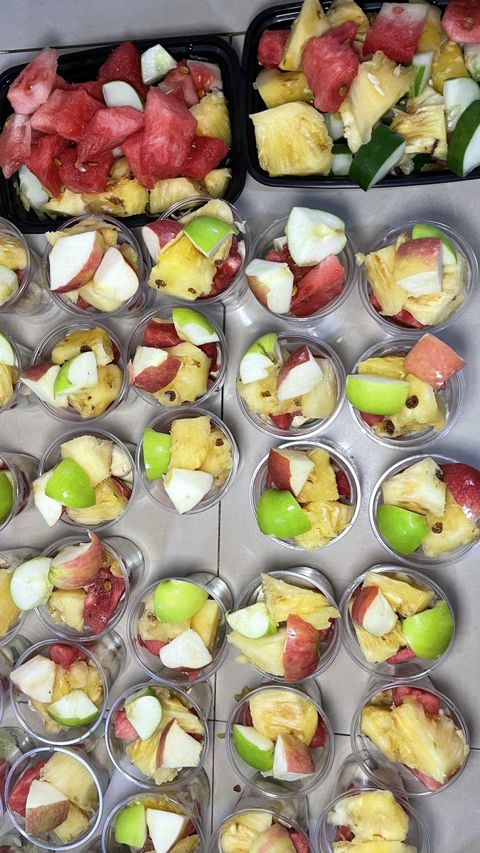 *RAMADAN KAREEM* ☪️ 

Fruits are Fresh. Hydrating. Naturally energizing. ✨

Our premium fruit salad cups are the perfect start to Iftar, light on the stomach, rich in nutrients, and made with love. 🍎🍉🍌🥒🥥🍍

Bulk orders available for families, events &amp; mosque donations.

RT