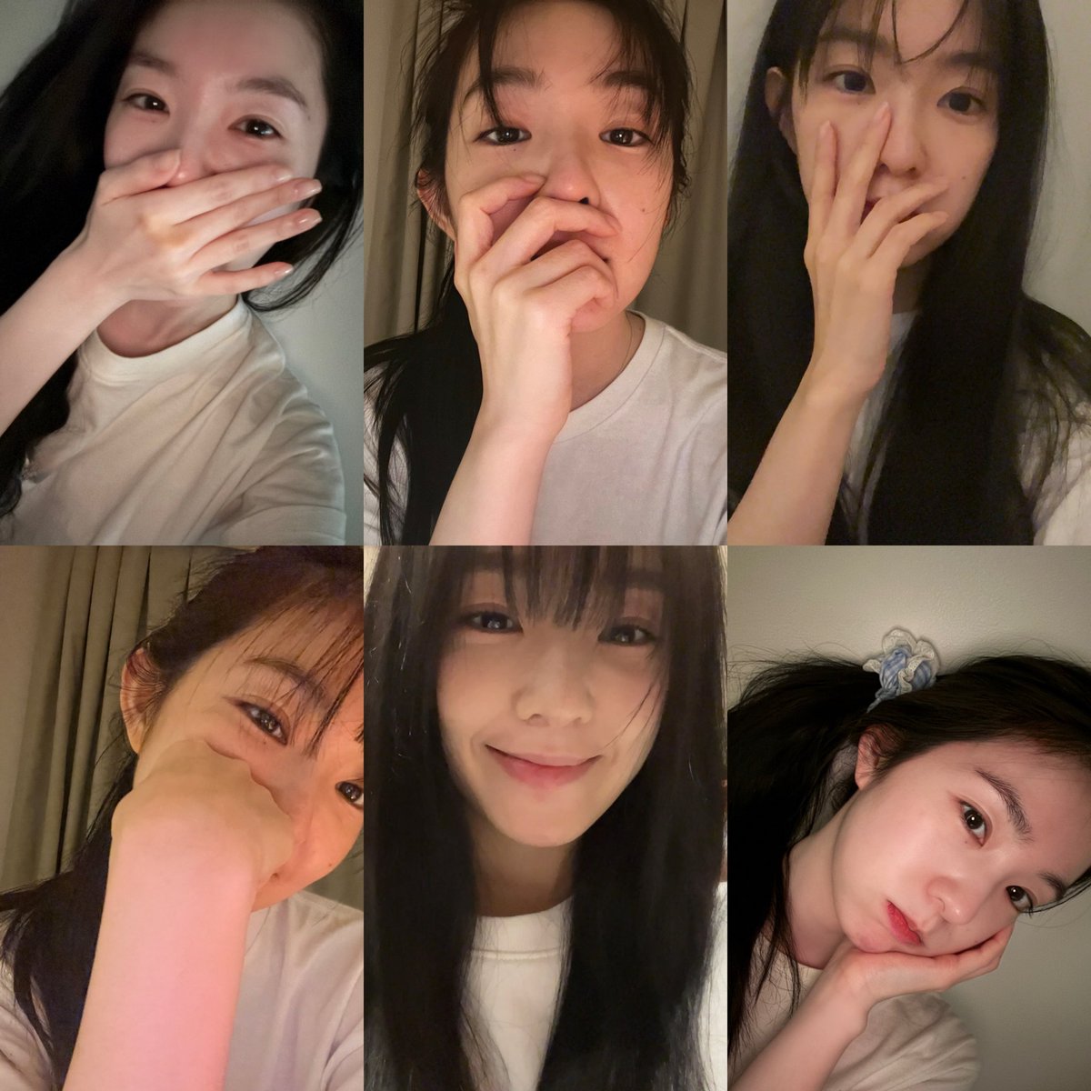 หน้าสดกับเสื้อตัวโปรด 🐰🤍