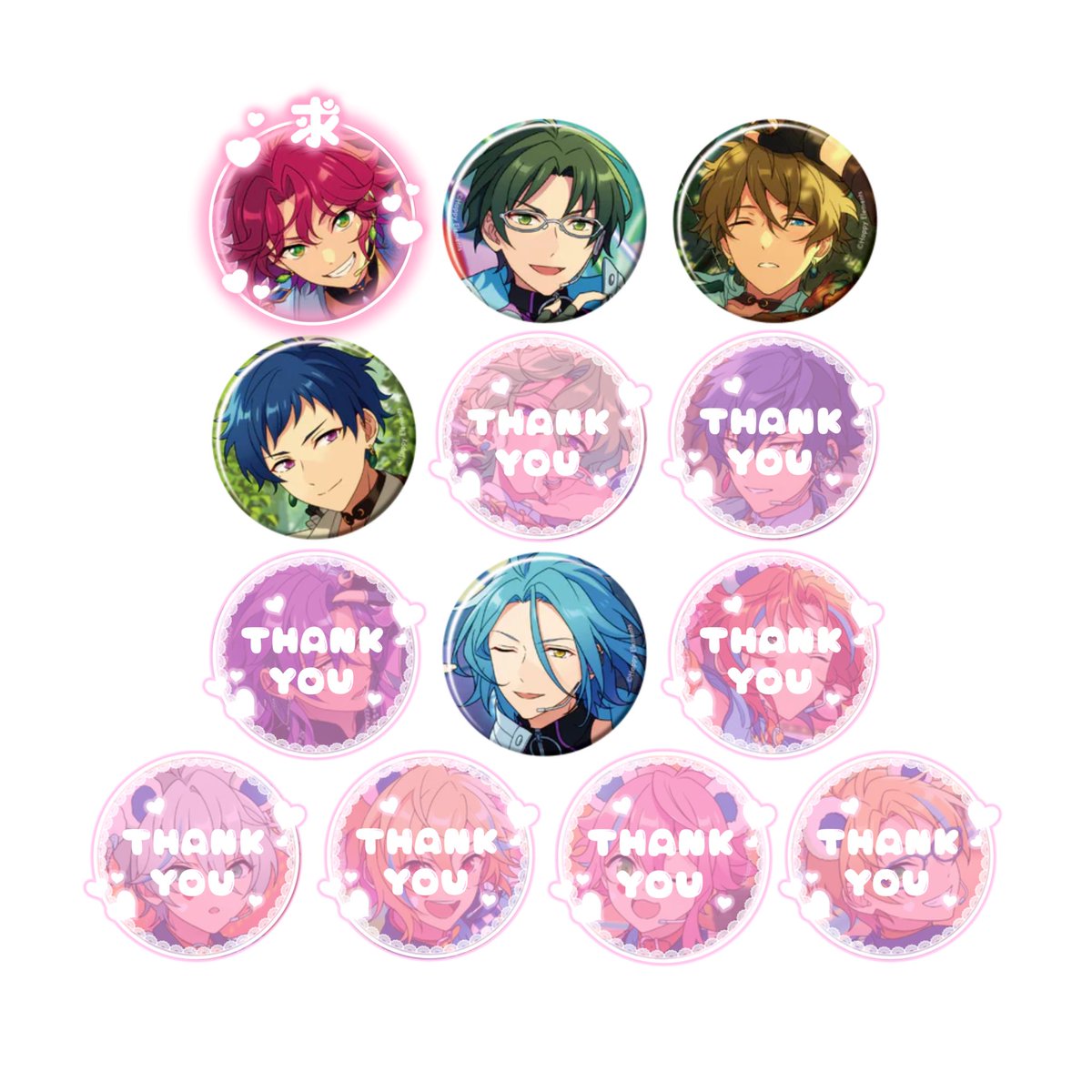 あんスタ 缶バ コレクション缶バッジ コレ缶 2025 Nov idol 交換 譲渡