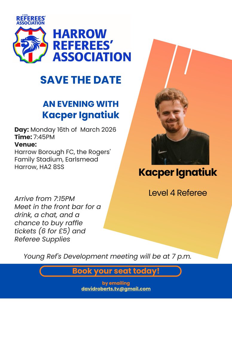 Harrow Referees' Association tweet media