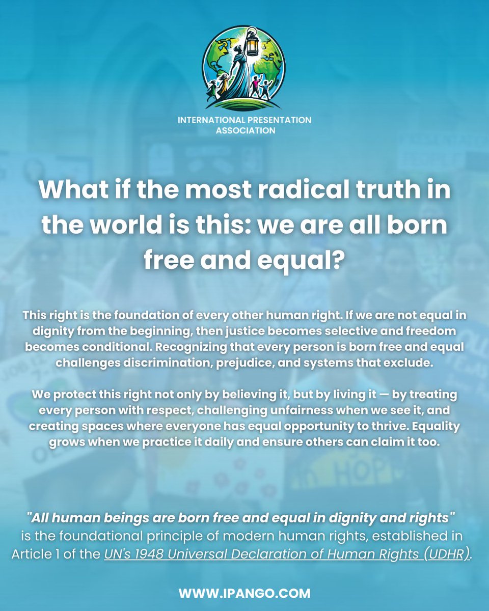 International Presentation Association at the UN tweet media