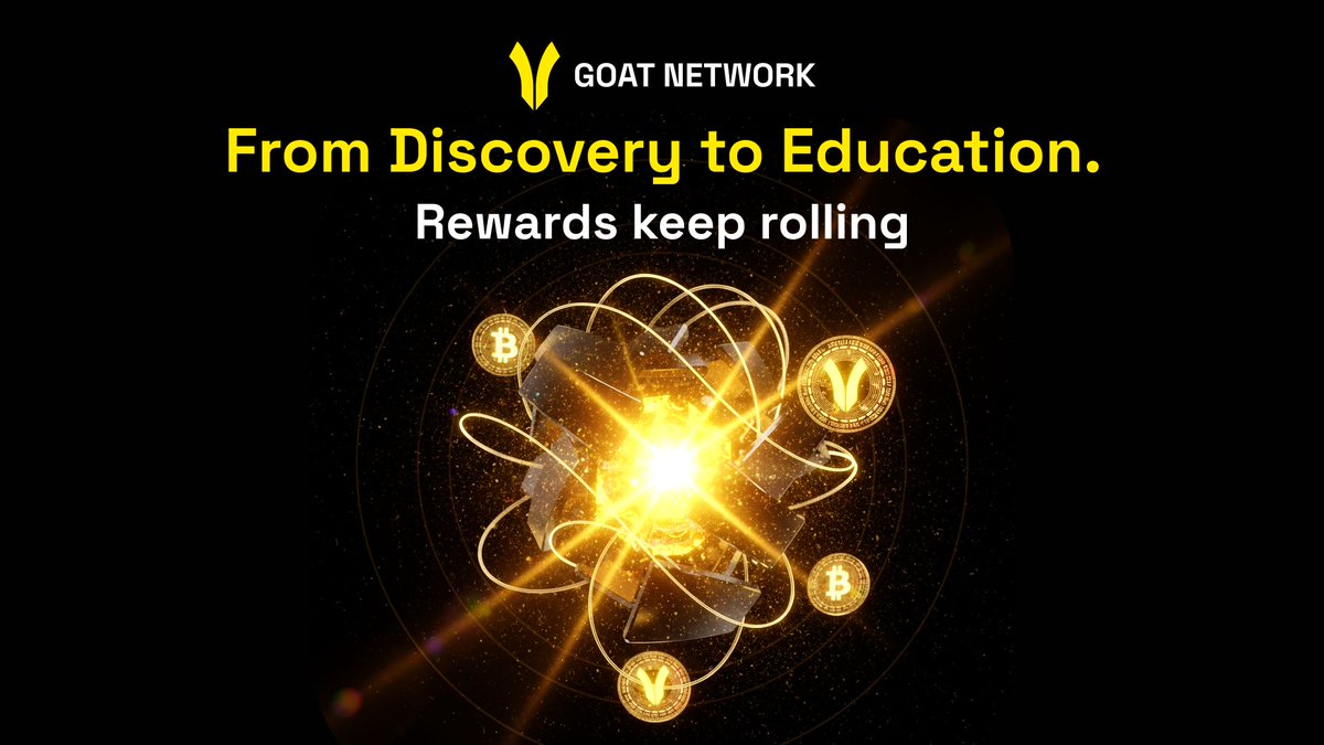 GOATNetwork's tweet photo. GOAT User Journey — Stage 1 Recap
Join now https://t.co/zH13QsuTPA

▪️ Participation Overview
• 201 new users joined during Stage 1
• 118 users completed the survey, with DeFi users leading at 28%
• Weekly Discord activity increased by 53.8%
• New member retention reached 84.4%
• Average of 28 new active participants per Stage 1 event

▪️ Activity Progress
Events hosted
• Valentine’s Game Night (14th Feb) — 50+ participants
• Trivia Sessions (16th–17th Feb) — 58+ participants
• Gartic GOAT Nights (18th–19th Feb) — 100+ participants
• Referral leaderboard currently led by Zek and Ben (Han)

▪️ Rewards & Incentives
• $350 Stage 1 reward pool
• Reward settlement is being processed and will be distributed during Stage 2
• Stage 1 Ambassador watchlist is being finalized by the GOAT team

🔸 Stage 2 is Now Live  🔸
Stage 2 has officially started with exciting activities, including advanced quizzes and hands-on BitVM2 testnet participation.

Missed Stage 1? You’re still invited to join.
Jump in now and continue the journey.
