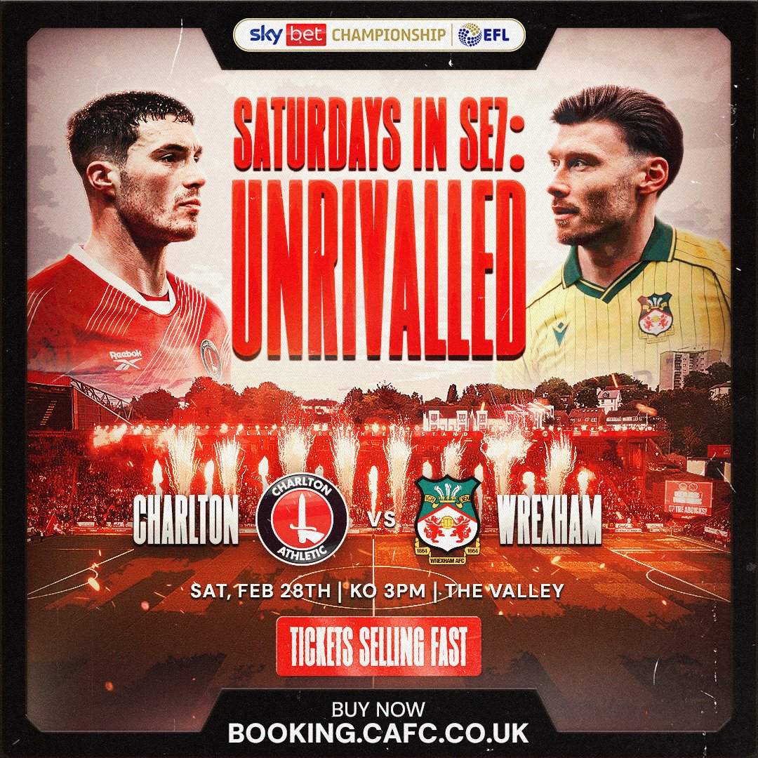 CAFCofficial's tweet photo. Back home on Saturday 🏡

Make sure you're with us 🫵

#cafc