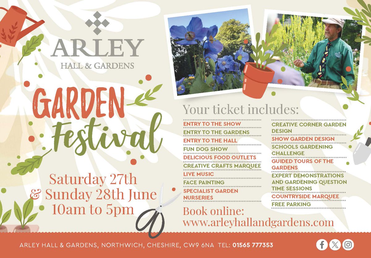 Arley Hall & Gardens tweet media