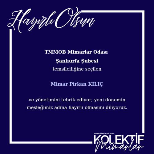 Mimar Raşit DEDEOĞLU tweet media
