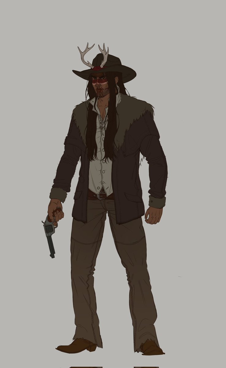 Falcão Negro 🦅 Personagem de um rpg Velho Oeste que eu fiz a um tempo atrás no sistema de Oblívio RPG (Sistema bão do <a href="/aprendarpg/">O Roma #XdaQuestãoRPG</a> e <a href="/ggtonho/">GG!</a> ) 🐎