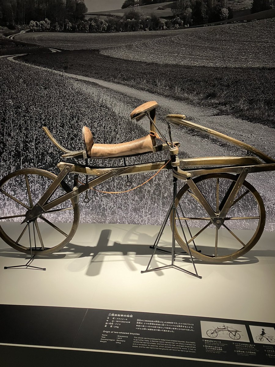 今日はシマノ自転車博物館へ 堺の金属加工技術は和包丁だけでは無く