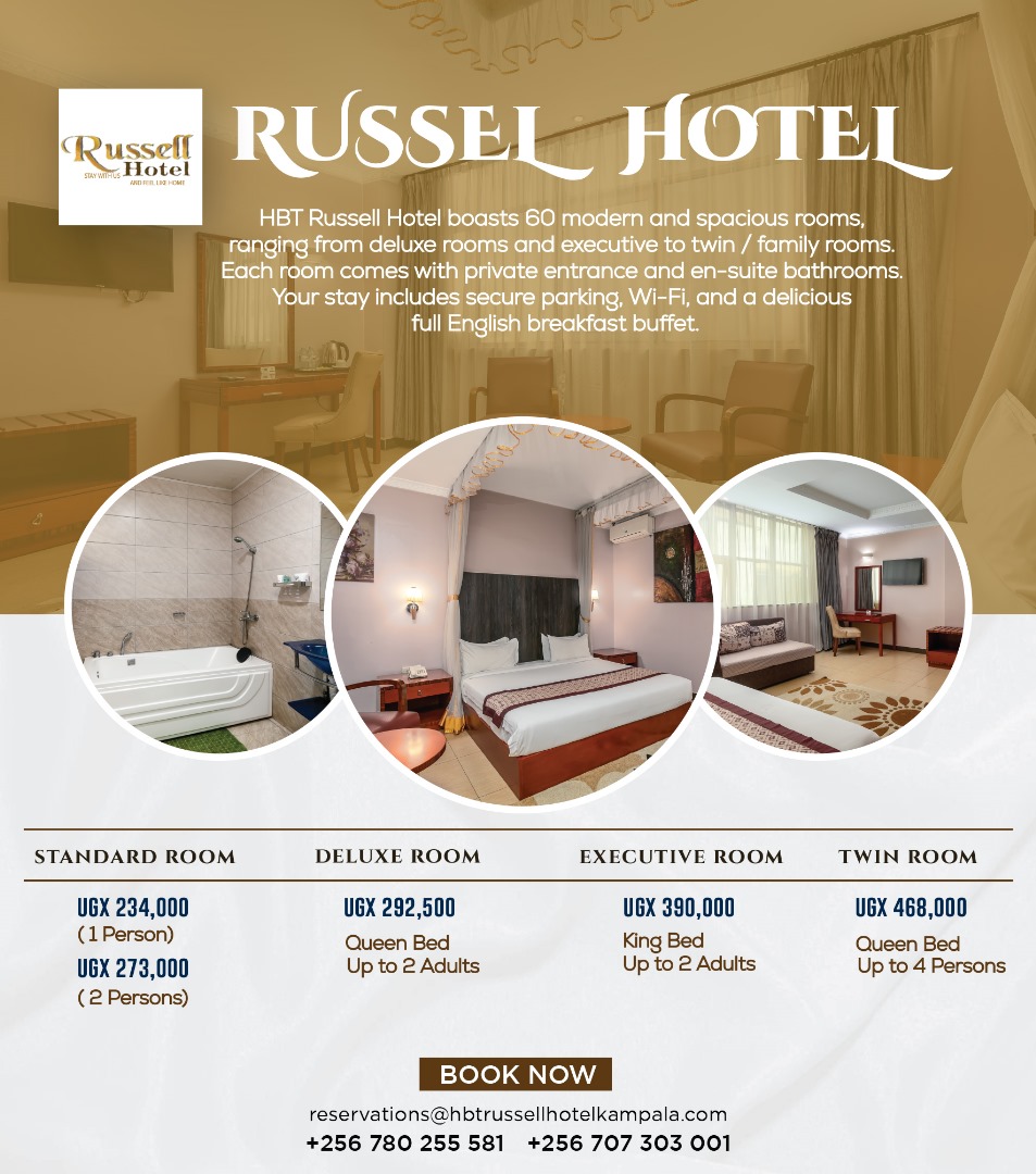 HBT Russel Hotel Kampala tweet media
