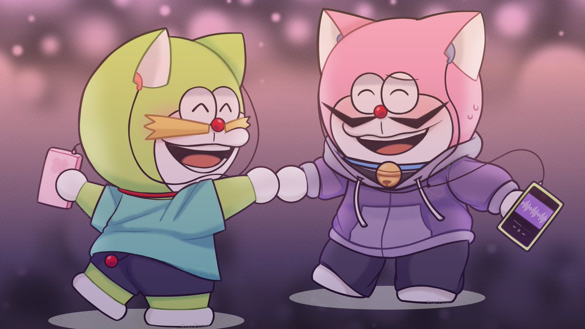 PopPearl24_7's tweet photo. Dorarhino managed to convince Doramed to dance (Headcanon: Doramed is self-conscious whenever he dances) https://t.co/1LD5mh95LG