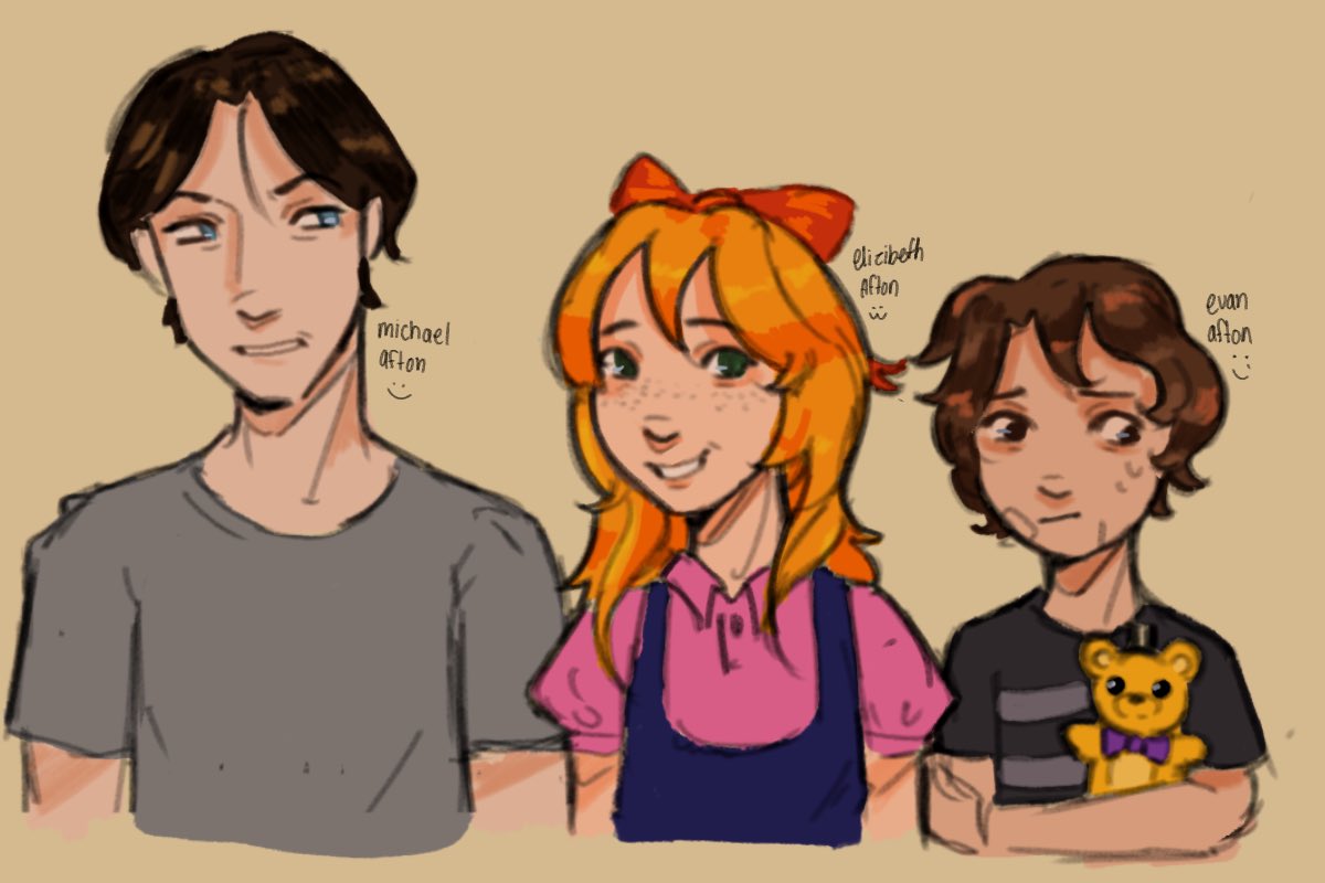 fr3akyd3ak's tweet photo. Afton siblings :)) #michaelafton #fnaf #elizabethafton #cryingchild #digitalart #biteof83 https://t.co/4K2zw5psLY