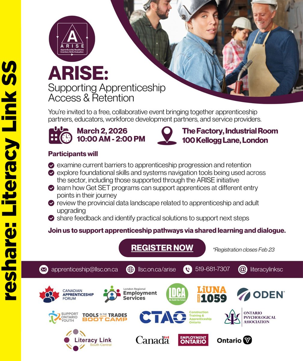 Construction Training & Apprenticeship Ontario tweet media