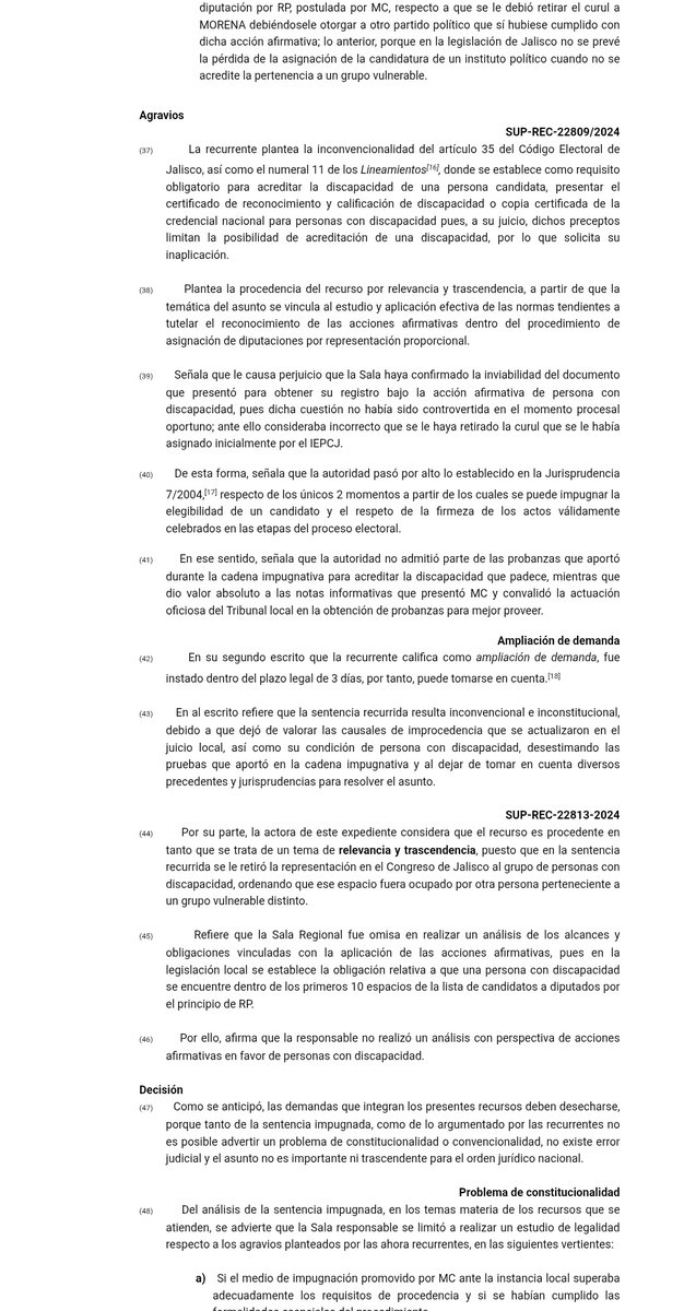 <a href="/Marquez_Cecilia/">Cecilia Márquez</a> Aquí la única que ha sido castigada por ley por mentirosa eres tú, cuando falsificaste documentos en 2013 y luego volviste a mentir para hacerte pasar por discapacitada para ser diputada de Morena, pusiste un recurso y perdiste.