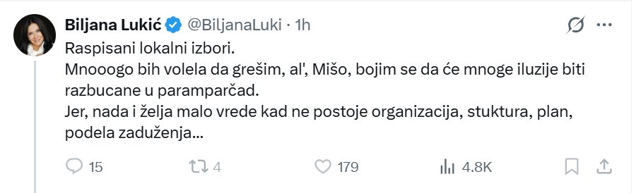 Зато их је хуља 13 година убедљиво побеђивао на свим изборима, и побеђивао би их све до 2035.,
јер су  Бики Луки и паразити увек имали организацију, план, структуру, поделу задужења... 🤡🤡