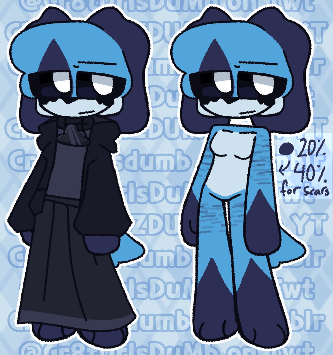 Small SH trigger warning!!
.
.
.
.
.
.
.
Blue dogs and their issues man
#FrowningCritters