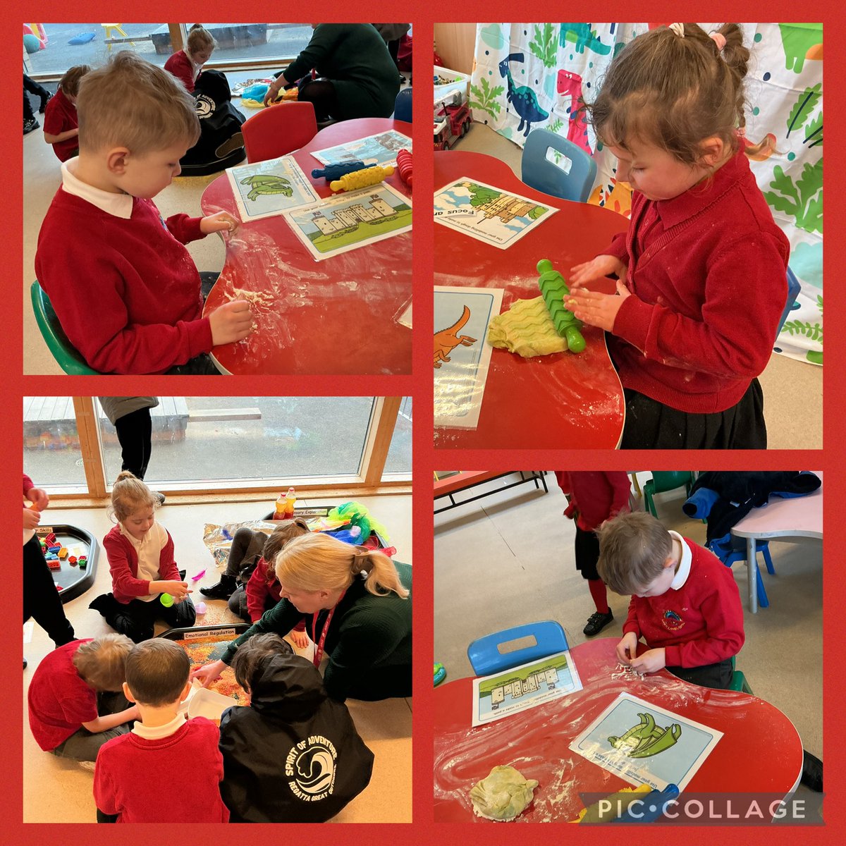 YsgolHenFelin's tweet photo. Classes #YHFCLASS6, #DOSBARTHCOCH and #DOSBARTHOREN explored the dragon and castle trays this week during #InteractivePlay. It was fabulous to see how each of you engaged with them in such different ways. https://t.co/86qdcdsNCZ