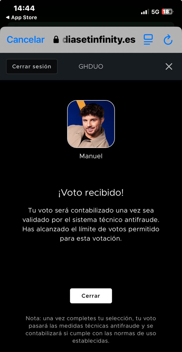 Campaña exprés  #GHDuo23F