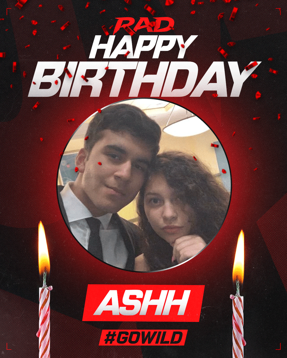 To the GOAT himself, the RAD Family sincerely wishes <a href="/Ashh_OW/">RAD | Ashh</a> a wonderful birthday!!

Ashh is a phenomenal person, and we can't wait to see whats in store for the future! Happy birthday!🎂

#GoWild