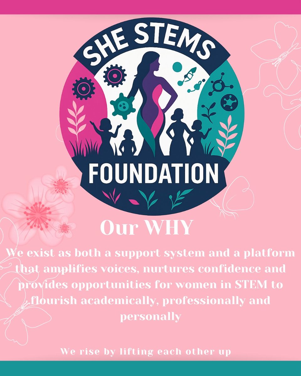 SheSTEMsFound's tweet photo. We know you were looking, but you can stop searching now because we are here for YOU. Hie there we're She STEMS Foundation  a global sisterhood for every girl and woman who was ever made to feel like STEM wasn't for her.
It is and we're here to help you navigate it💗 https://t.co/MOzkbaOIlY
