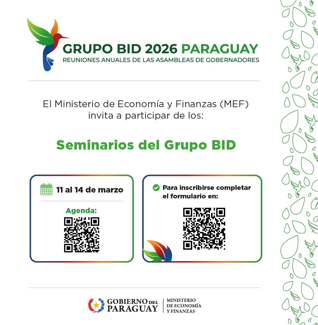 Ministerio de Economía y Finanzas - Paraguay tweet media