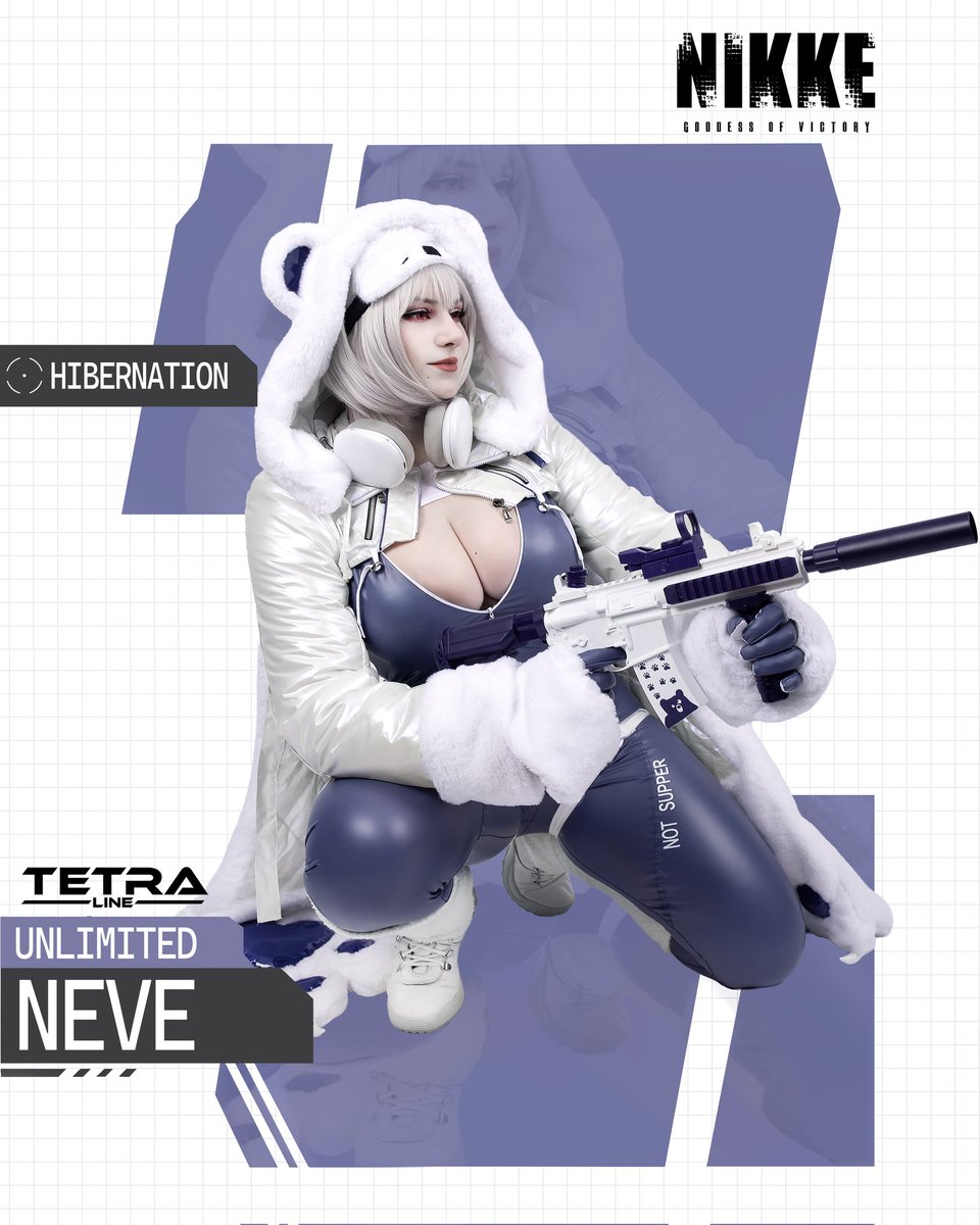 SamaCaffeine's tweet photo. Neve my darling 🐻‍❄️💙
@NIKKE_en @NIKKE_kr @miccostumes
#nevecosplay #nikkecosplay #cutecosplay #cosplay #nikkegoddessofvictory #miharacosplay #labelcosplay https://t.co/cGiq8MlG0s