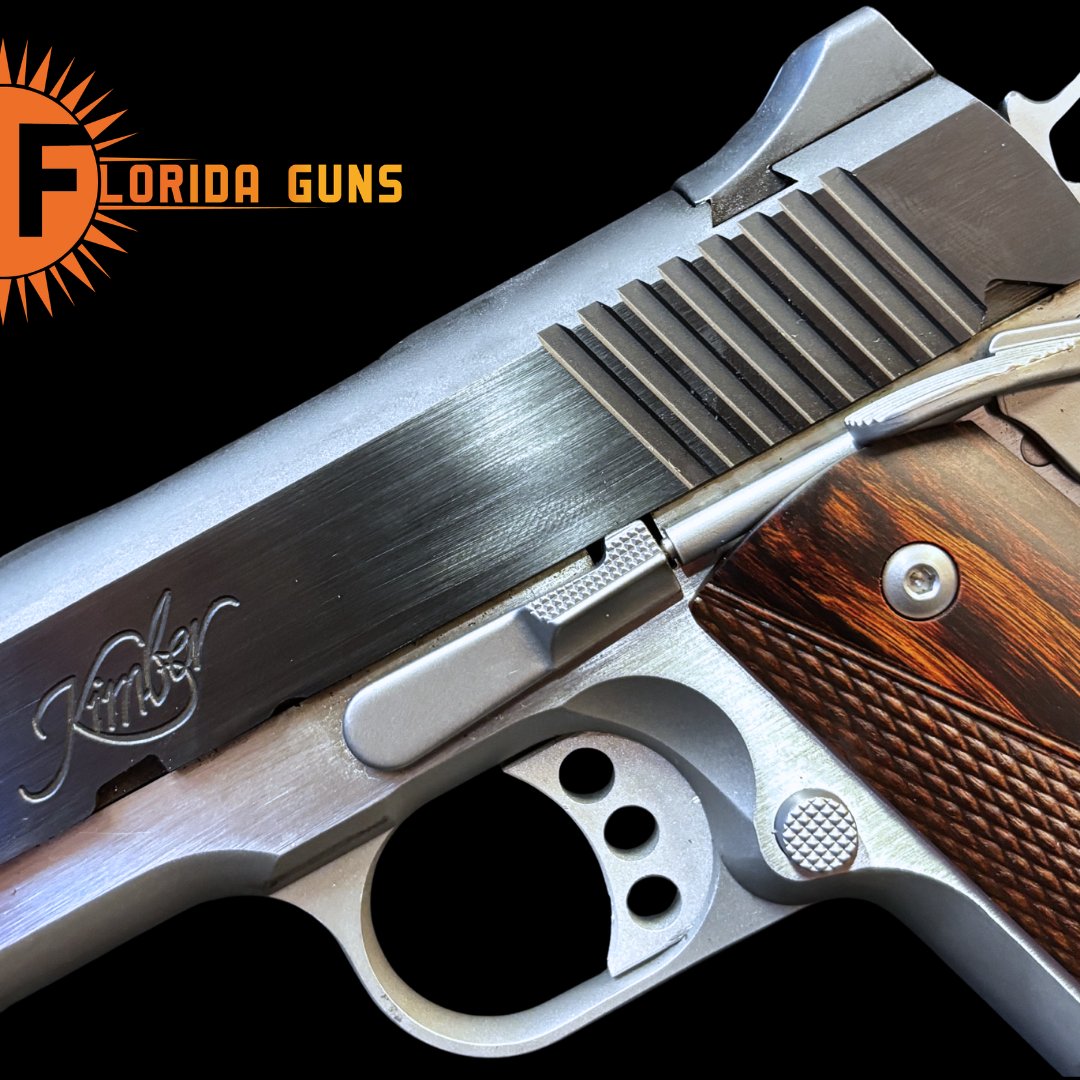 FloridaGunsFL's tweet image. Precision, balance, and timeless 1911 craftsmanship. Meet the Kimber Custom II.
#KimberCustomII #1911Life #RangeReady #TacticalStyle #GunCommunity