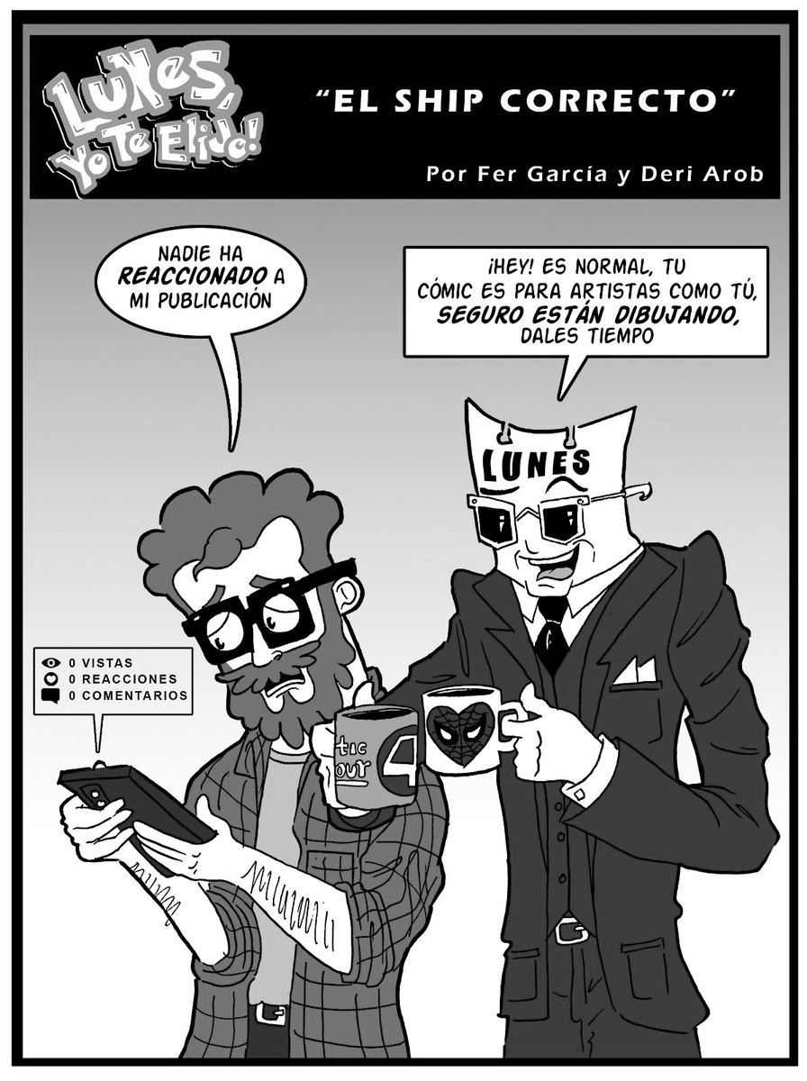 El verdadero apoyo creativo no siempre aplaude fuerte.
A veces solo te recuerda que no estás solo cuando el silencio pesa ☕
Eso también es amor.
¿Quién ha sido tu apoyo en los días de duda?
#lytecomic #lunes #comicmexicano

Por <a href="/elcomicologo03/">Comicologo</a> y Deri Arob de Códice Cómics Mx