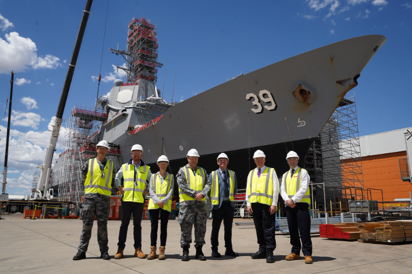 SenTimKaine's tweet image. Virginians are protecting our national security by building submarines that will be sold to Australia under the AUKUS agreement. Last week, I toured shipyards and met with local, state, and federal officials in Australia about the critical partnership between the U.S. and