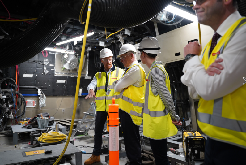 SenTimKaine's tweet image. Virginians are protecting our national security by building submarines that will be sold to Australia under the AUKUS agreement. Last week, I toured shipyards and met with local, state, and federal officials in Australia about the critical partnership between the U.S. and