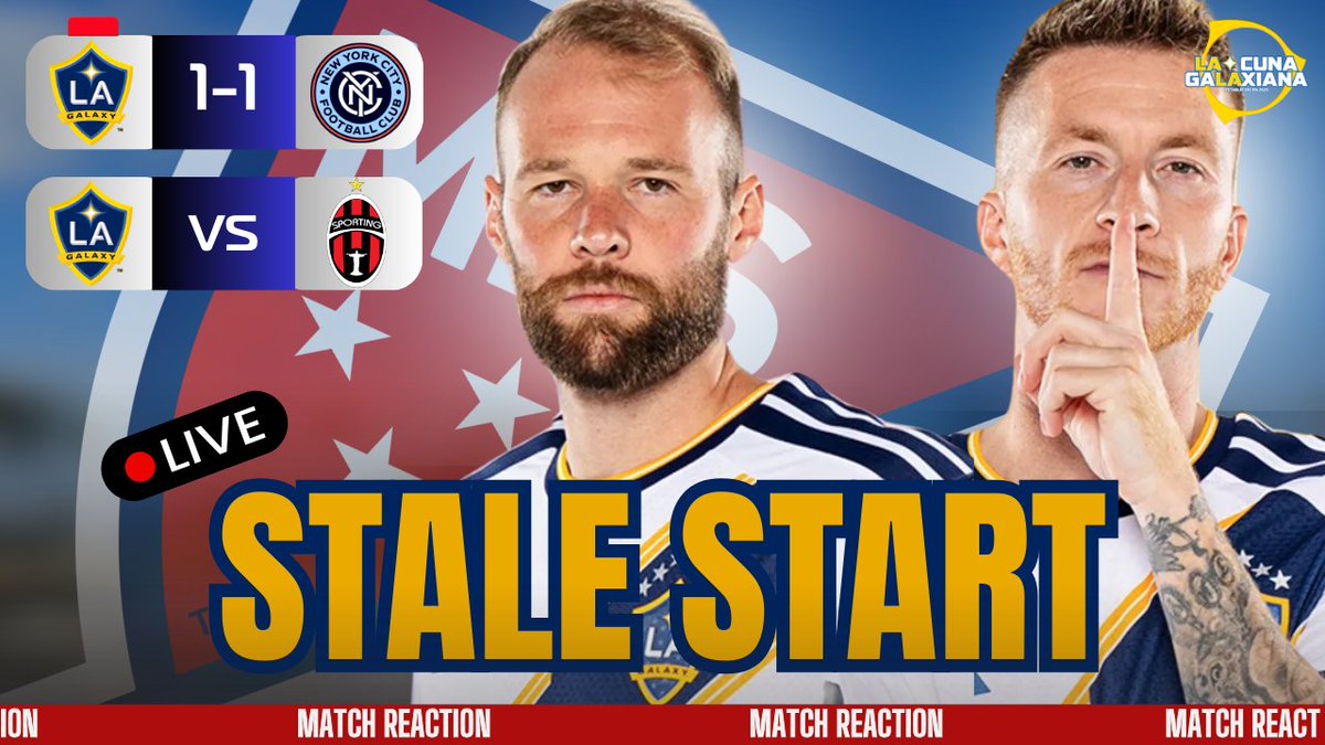 🚨LIVE SHOW ALERT🚨

🎙️STALE START! LA Galaxy 1-1 NYCFC MLS Reaction &amp; Sporting SM Preview!🔥
👥 <a href="/ElEscuderoDeLA/">El Escudero de LA</a> + <a href="/anandagalaxiana/">anandagalaxiana</a> 

📆TONIGHT (MONDAY, 2/23)
⏰9PM PST
📺YouTube👉bit.ly/4c6usEt

#LAGalaxy #MLS
