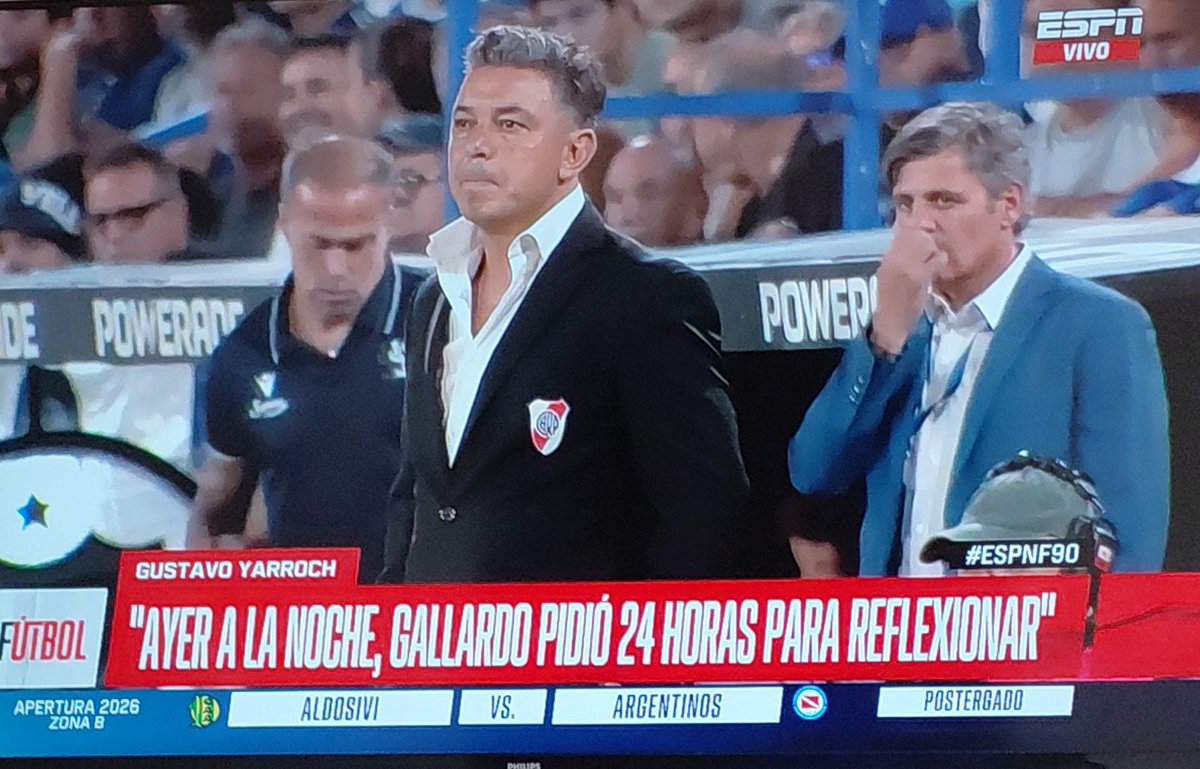 Si tiene que "reflexionar" ¿será que ya está? #Gallardo #Muñeco