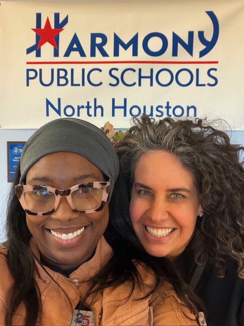 MCPER_EDU's tweet photo. MCPER is proud to partner with @HarmonyEdu and Harmony Public Schools - Houston North to support their work with Texas Reading Academies!

Local cohort leaders receive ongoing support with content delivery, coaching, artifact submissions and monthly cohort leader PLCs. Pictured below is cohort leader, Andrea Breaux with our own Joanna Oliver.

For more information about our Texas Reading Academy support, contact Dr. Robert Rain at ReadingAcademies@meadowscenter.org