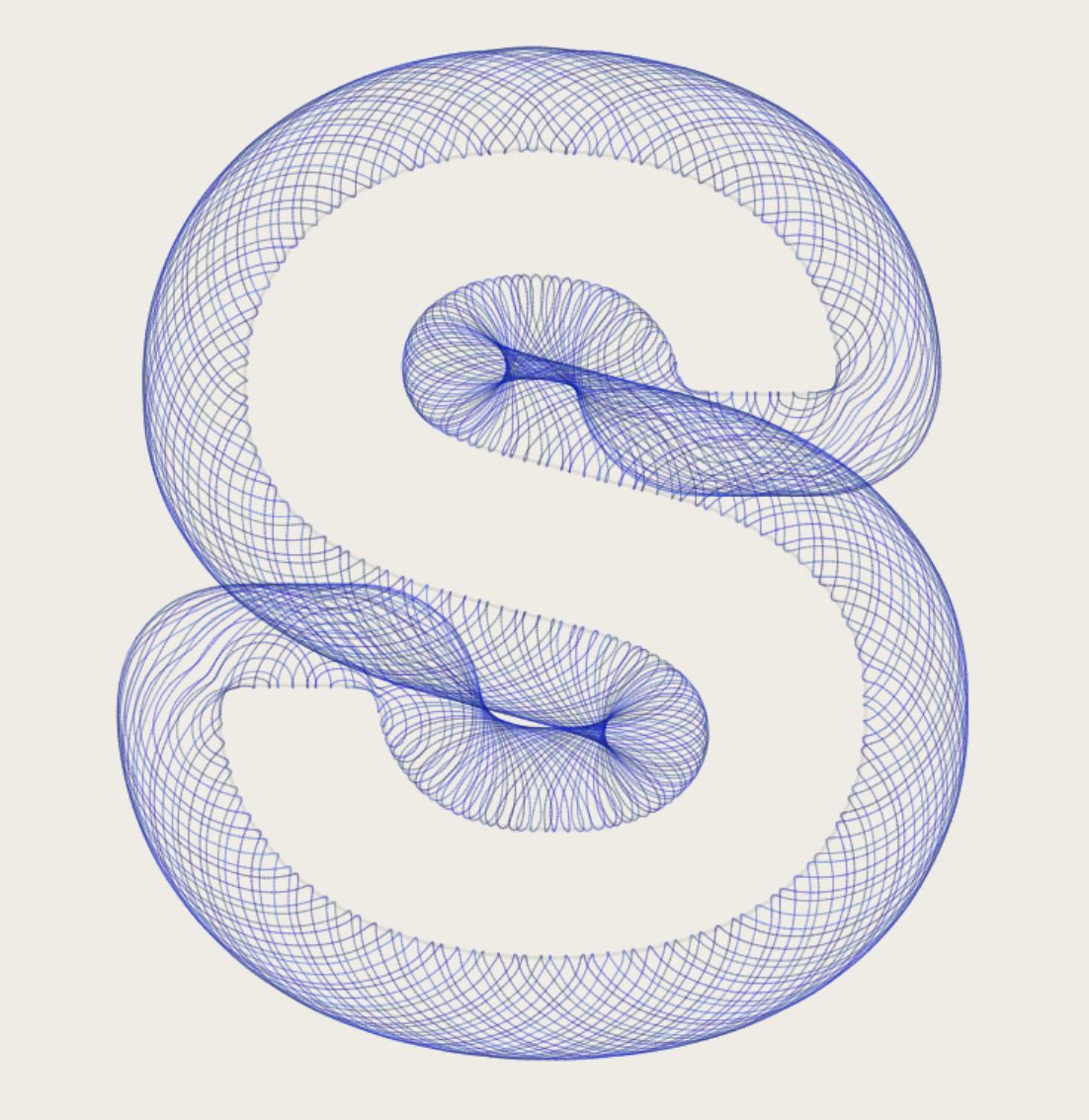 bmoon2__'s tweet photo. AIと一緒に、スピログラフで文字を描くやつ作ってみてる
すごい時代だ…… https://t.co/jEIMdsNIyi