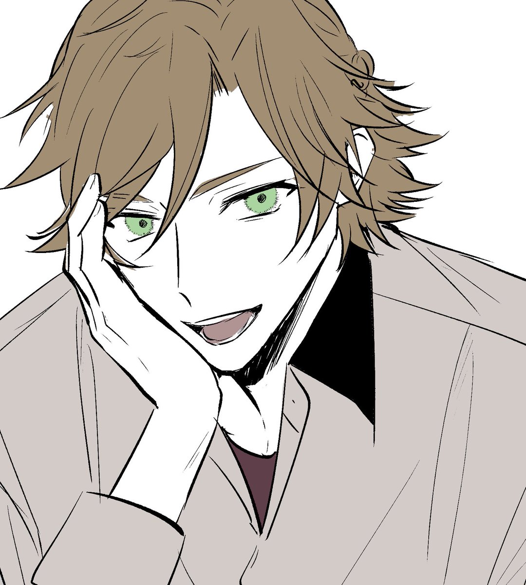 落書き😸　二人とも描くの初めてなのでご容赦を