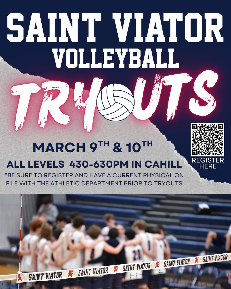 Saint Viator Boys Volleyball tweet media
