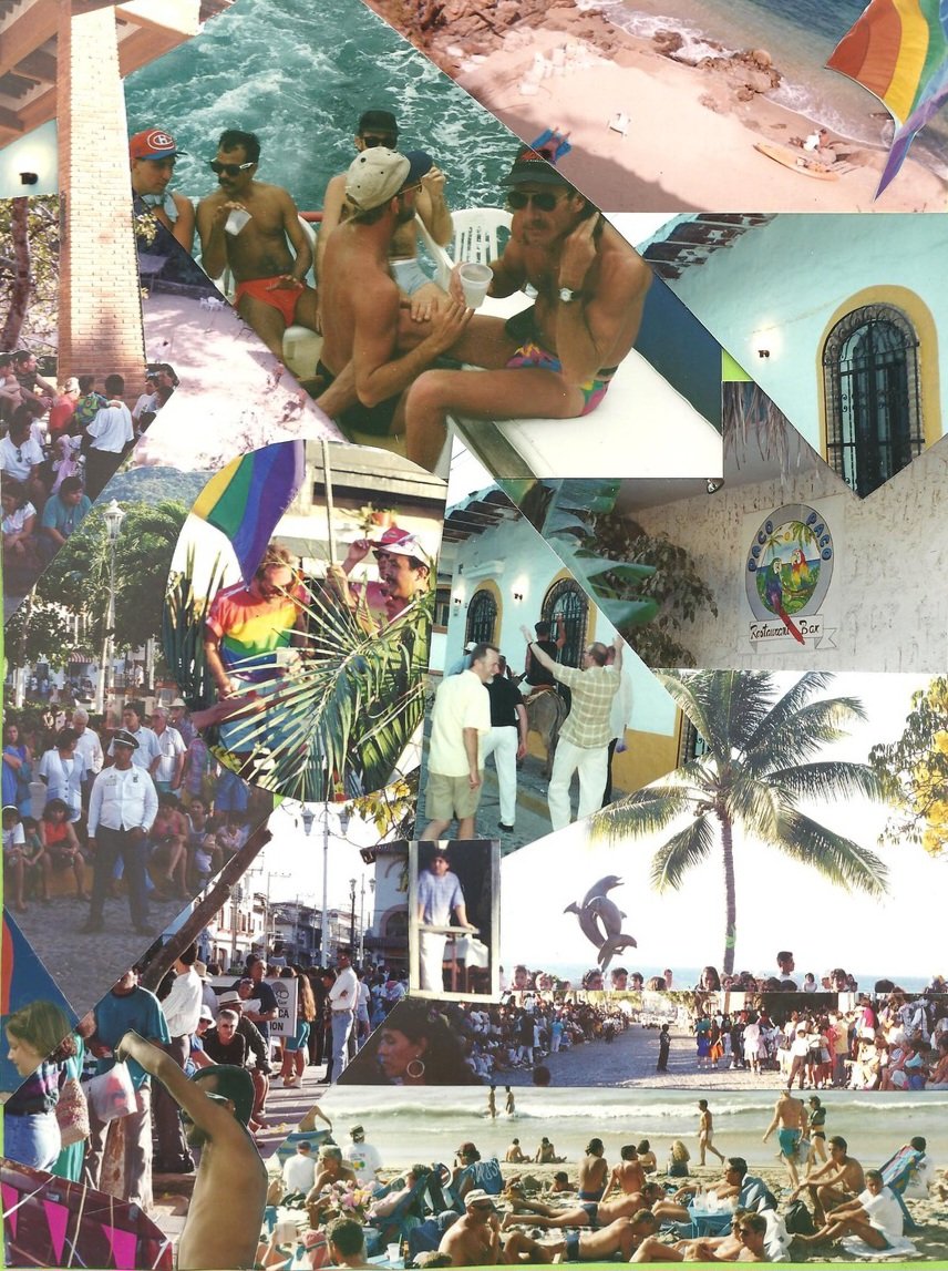 Homonotqueer's tweet photo. Paco Ruiz, with his husband David Lansley turned the place into a thriving gay men hub. 

The same pattern repeats worldwide: picturesque place > gay men arrive &amp; build community > disco > gay safe haven emerges. https://t.co/8Fs6JX93nu