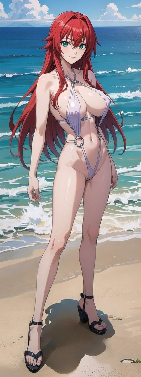 cent_system's tweet photo. Rias Gremory over Shaia/Angel Ender from Angel Blade: punish. #riasgremory #highschooldxd #angelblade #beach #bigtits https://t.co/vNIp1ZgONa