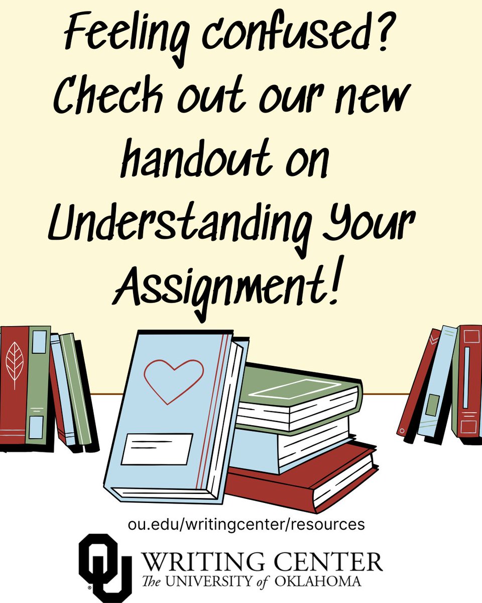 OU Writing Center tweet media