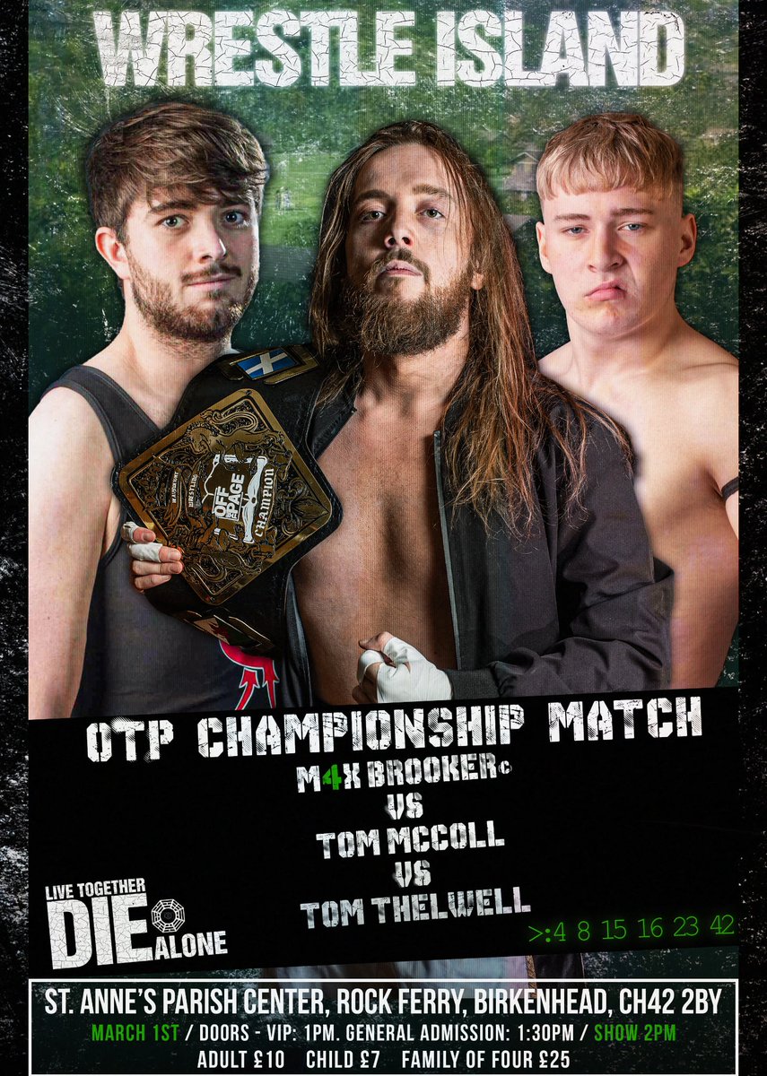 Wrestle Island🍥 tweet media