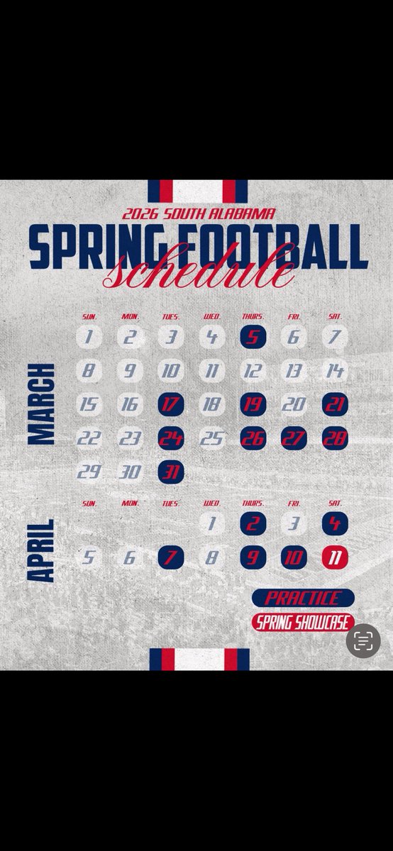 Thank you <a href="/amburkett64/">Andrew Burkett</a> for the invite to come see spring practice. Excited to see <a href="/SouthAlabamaFB/">South Alabama Football 🏈</a> live and in person again #jagnation
