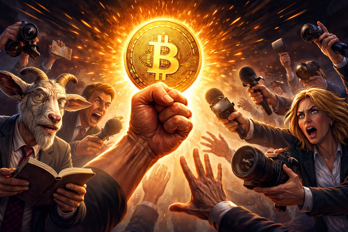 GIÙ LE MANI DA BITCOIN, CAPRE!

Oggi è andato online sulla mia newsletter un editoriale che volevo scrivere già da un po.

📍 Quando il mainstream generalista sbaglia su Bitcoin da 15 anni: storia di una disinformazione sistemica.

Un thread 🧵👇