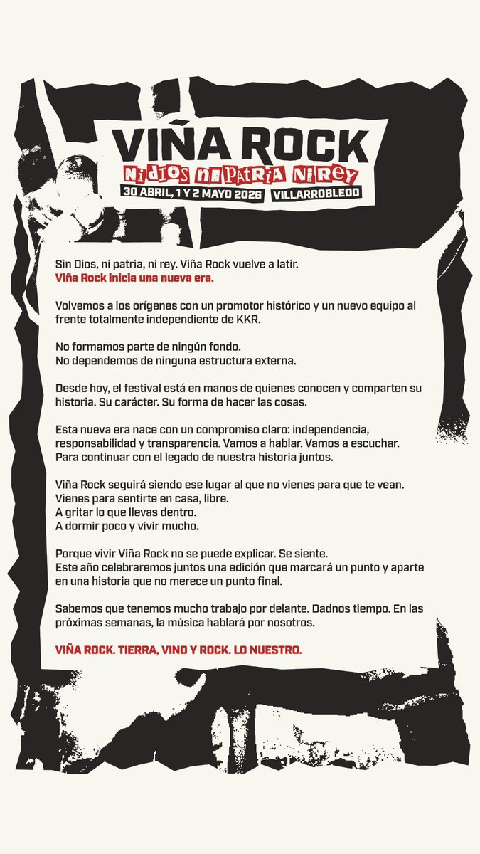 ViñaRock tweet media